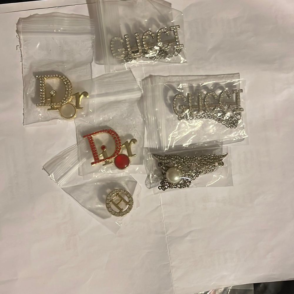 Crocs bling charms
